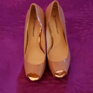 Just Fabulous open toe wedge